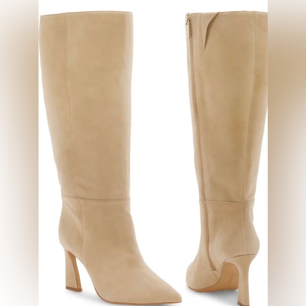 New Vince Camuto Tressara Pointed Toe Knee High Boot Women’s Size: 6M
